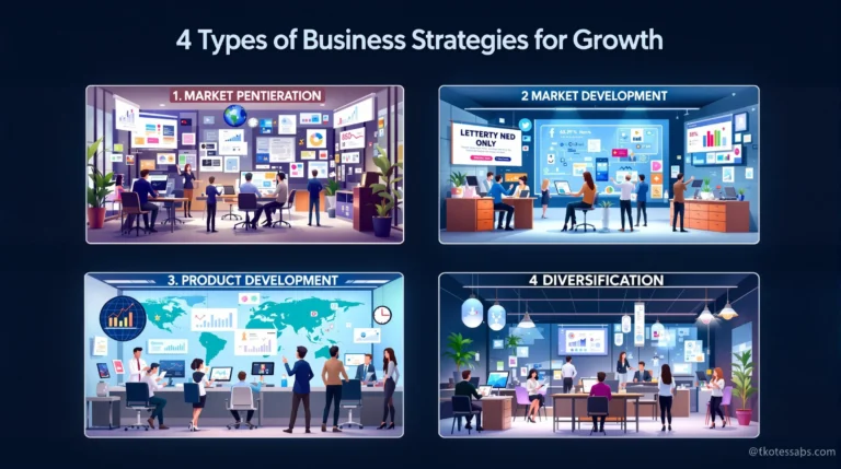 4 Types Of Business Strategies
