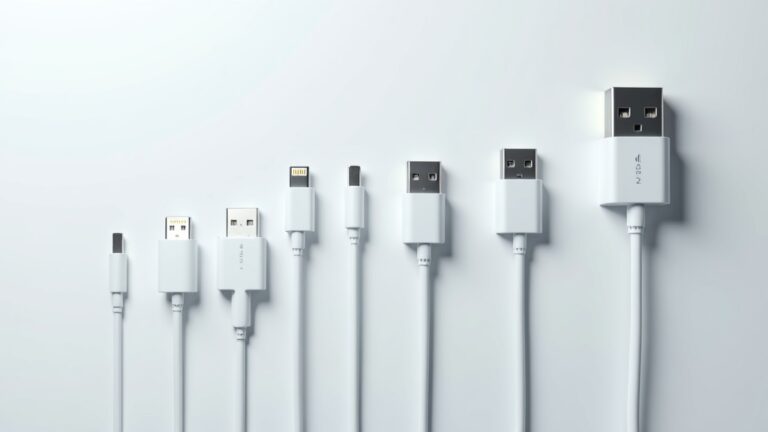 Types Of Charging Cables